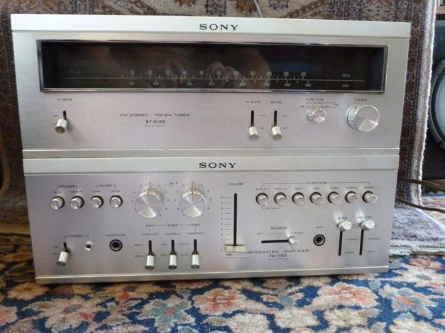 SONY TA-1150 Integrated Amp & TS-5150 Tune For Sale | Audiogon