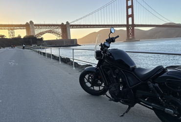 2021 HONDA REBEL 1100 motorcycle for rent near Oakland, CA