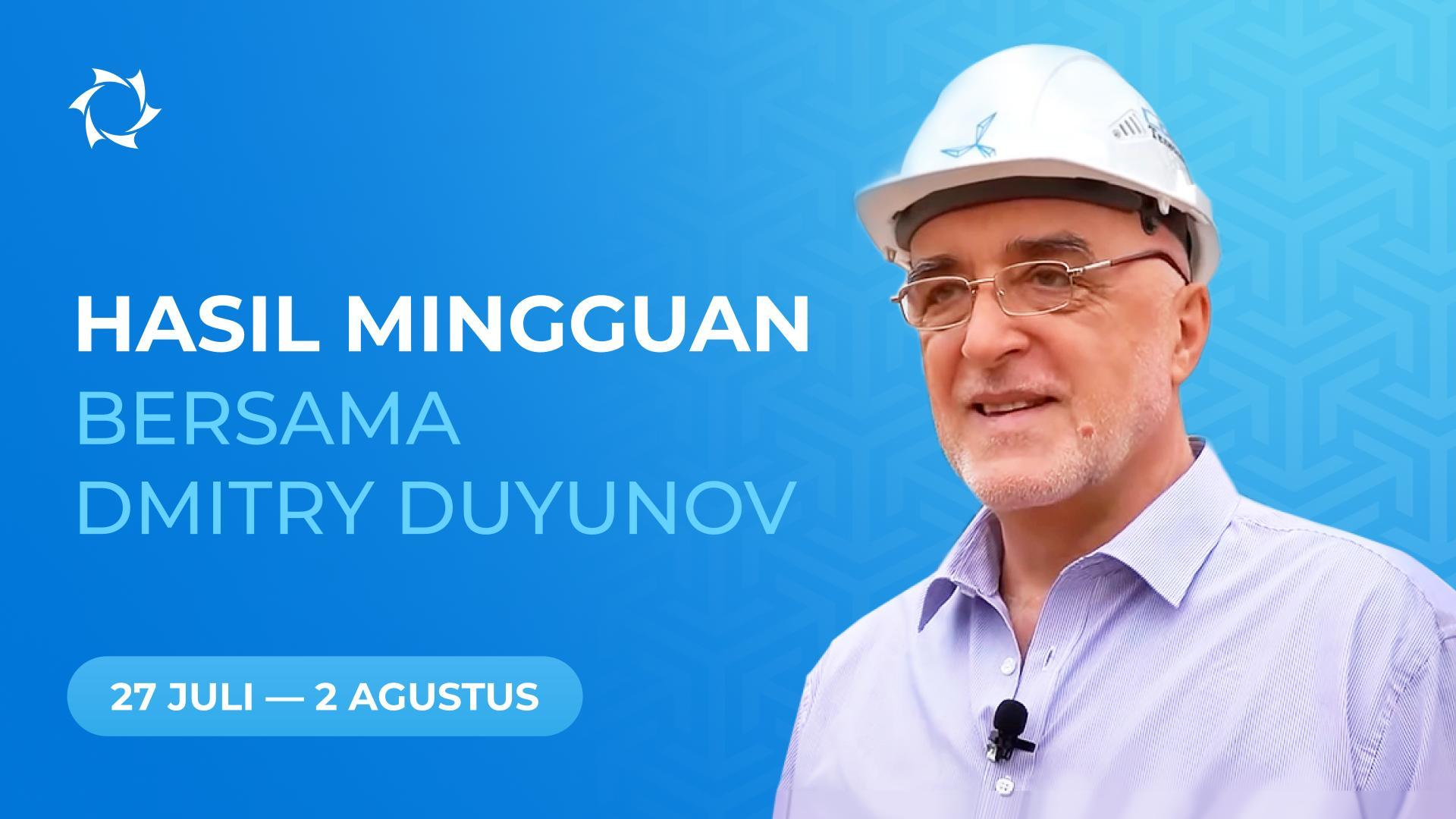 Ikhtisar pekan dalam proyek "Motor Duyunov"