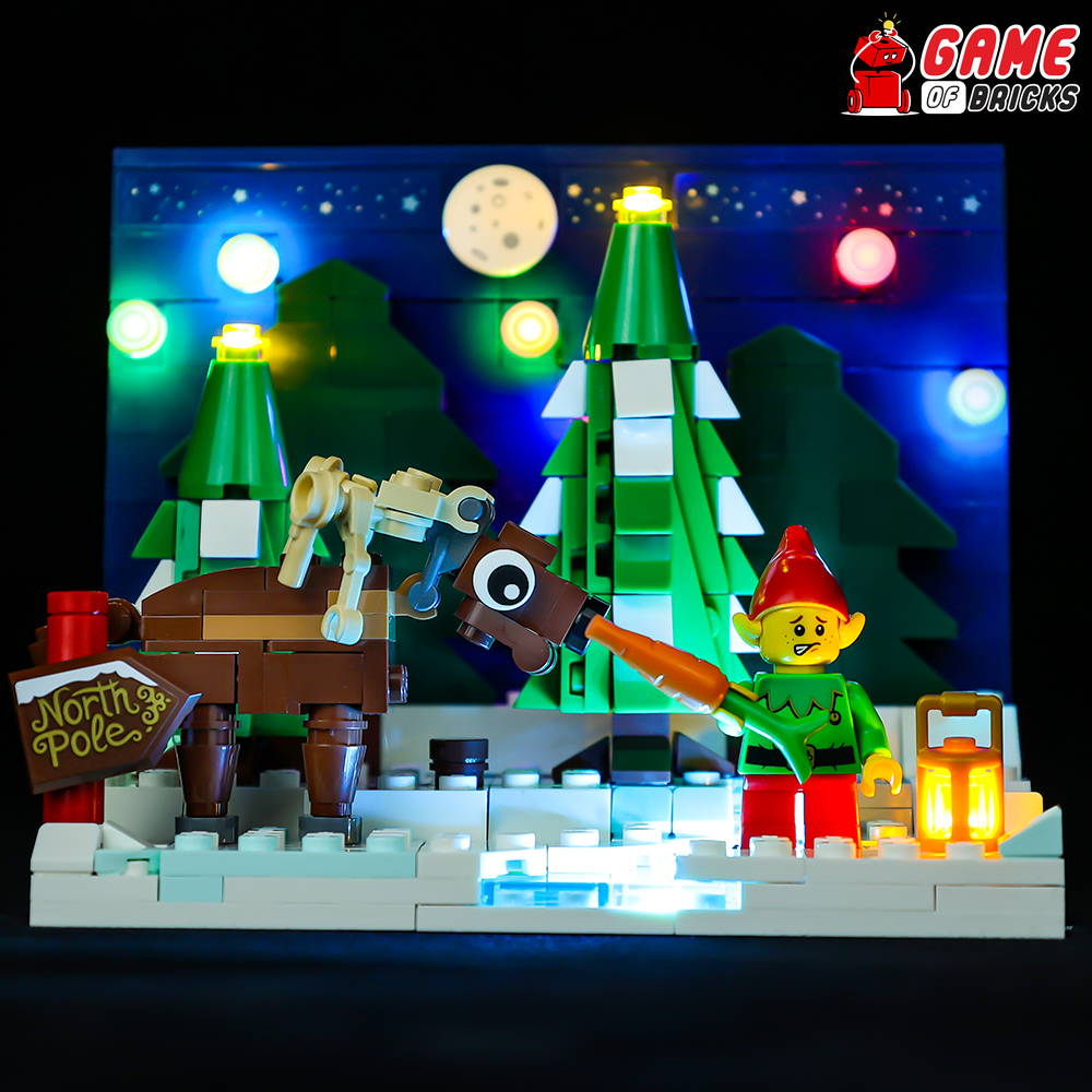 Light Kit for Santa's Front Yard 40484