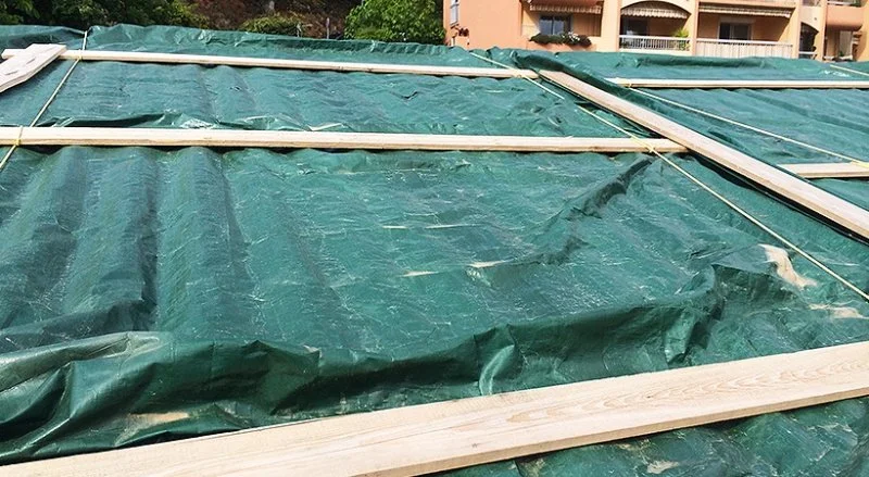 Rénovation d’une toiture avec bâchage et pose d’une couverture en PST à Grasse — photo 6 sur 13 — CEG TOITURE