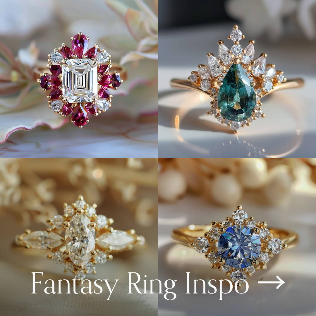 Fantasy Engagement Rings – Valley Rose