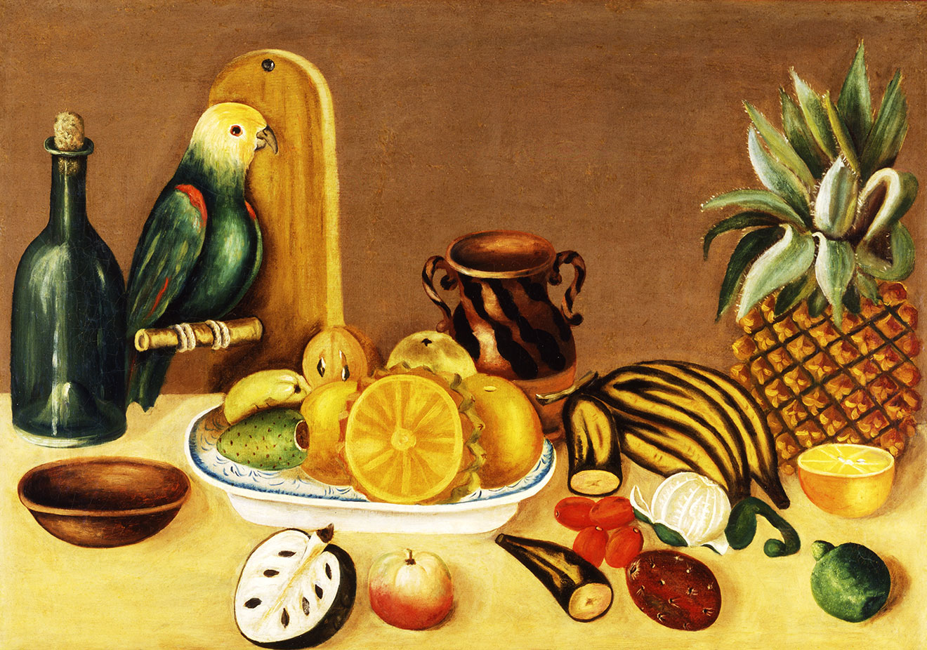 Still Life with Parrot