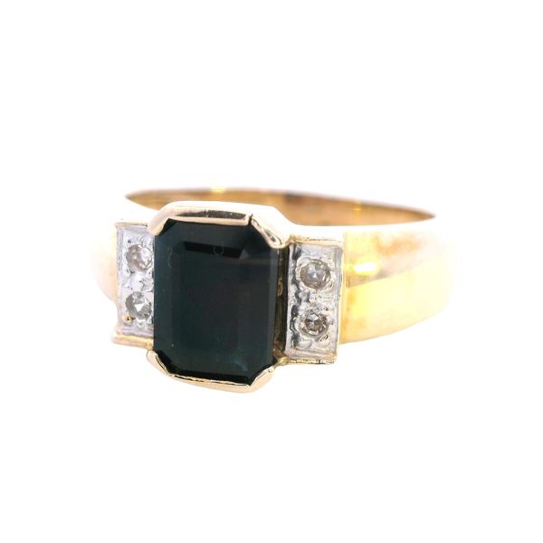 Sapphire and Diamond Ring - Image 2