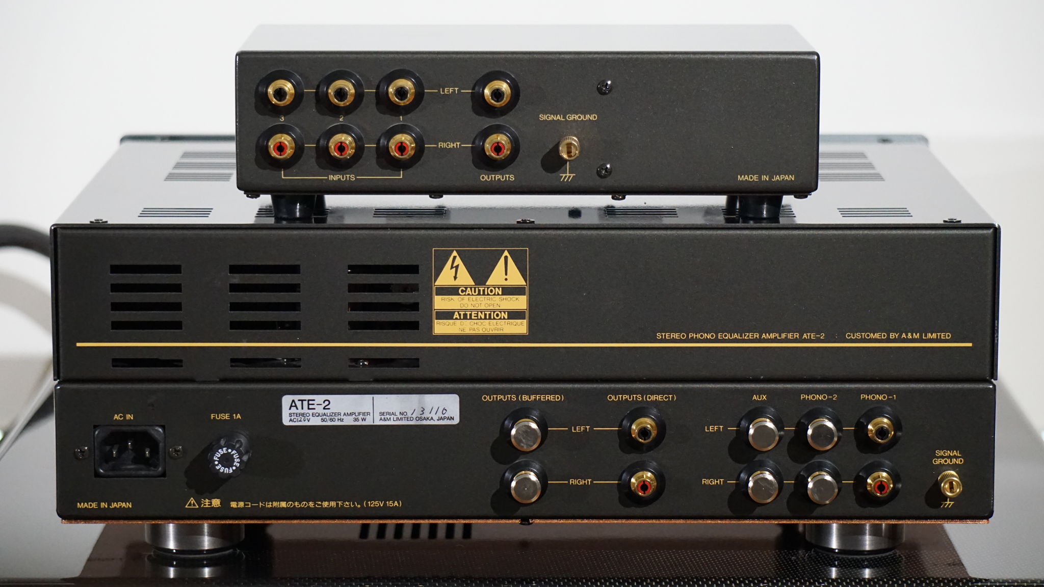 AirTight ATE-2/ATH-2 System Phono Preamp with Step Up T... 2