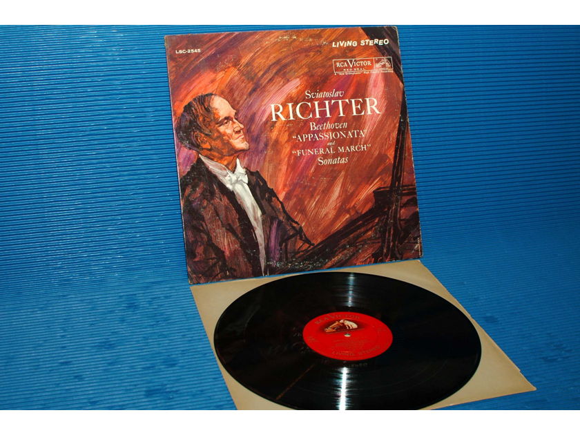 BEETHOVEN/Richter -  - "Appassionata & Funeral March Sonatas" - RCA 'Shaded Dog' 1960 1S/1S