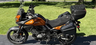 2012 SUZUKI DL650A V-STROM 650 ABS motorcycle for rent near Park Ridge, NJ
