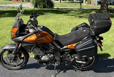 2012 SUZUKI DL650A V-STROM 650 ABS motorcycle for rent near Park Ridge, NJ