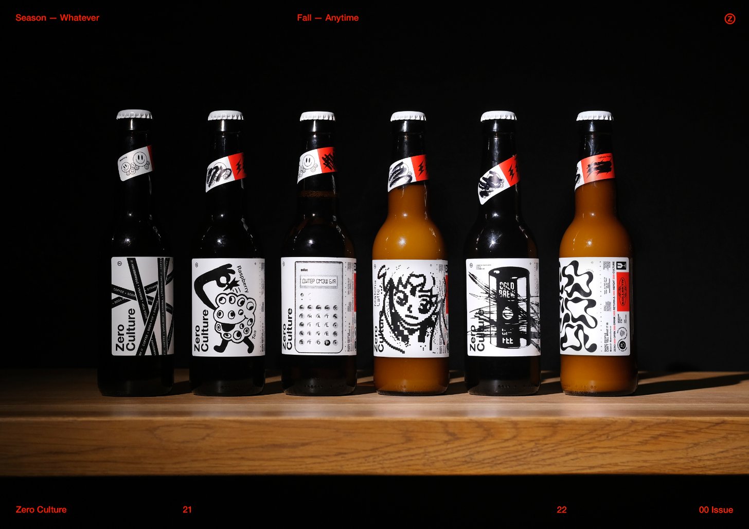 Zero Culture Beverages Co. Is All About Clean Simplicity And Rebellious Roughness