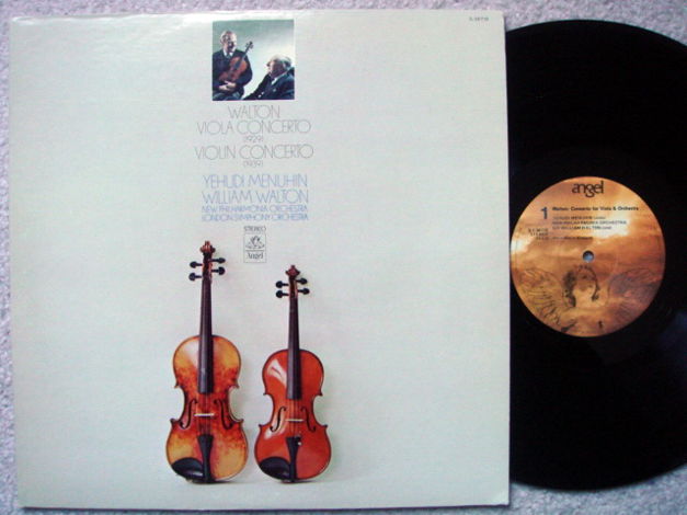 EMI Angel / MENUHIN, - Walton Violin & Viola Conertos, ...
