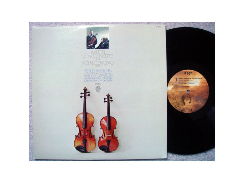 EMI Angel / MENUHIN, - Walton Violin & Viola Conertos,  MINT!