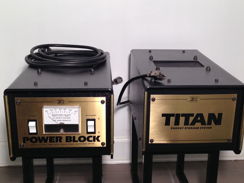 TICE AUDIO PRODUCTS POWER BLOCK/TITAN