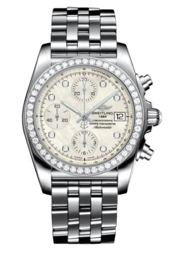 Chronomat 38 SleekT Stainless Steel / Diamond / MOP / Bracelet