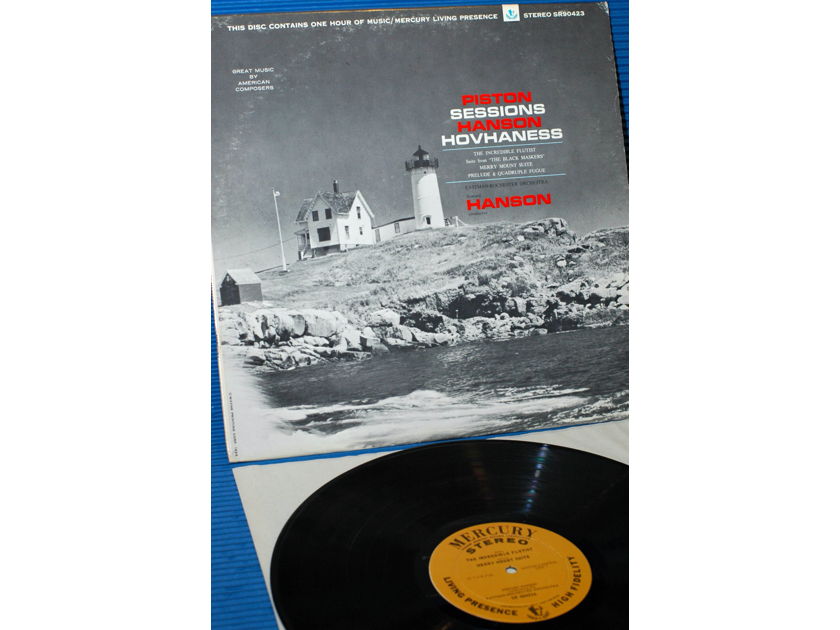 PISTON/Hanson -  - "Great Music By American Composers" -  Mercury Living Presence Promo 1st Pressing