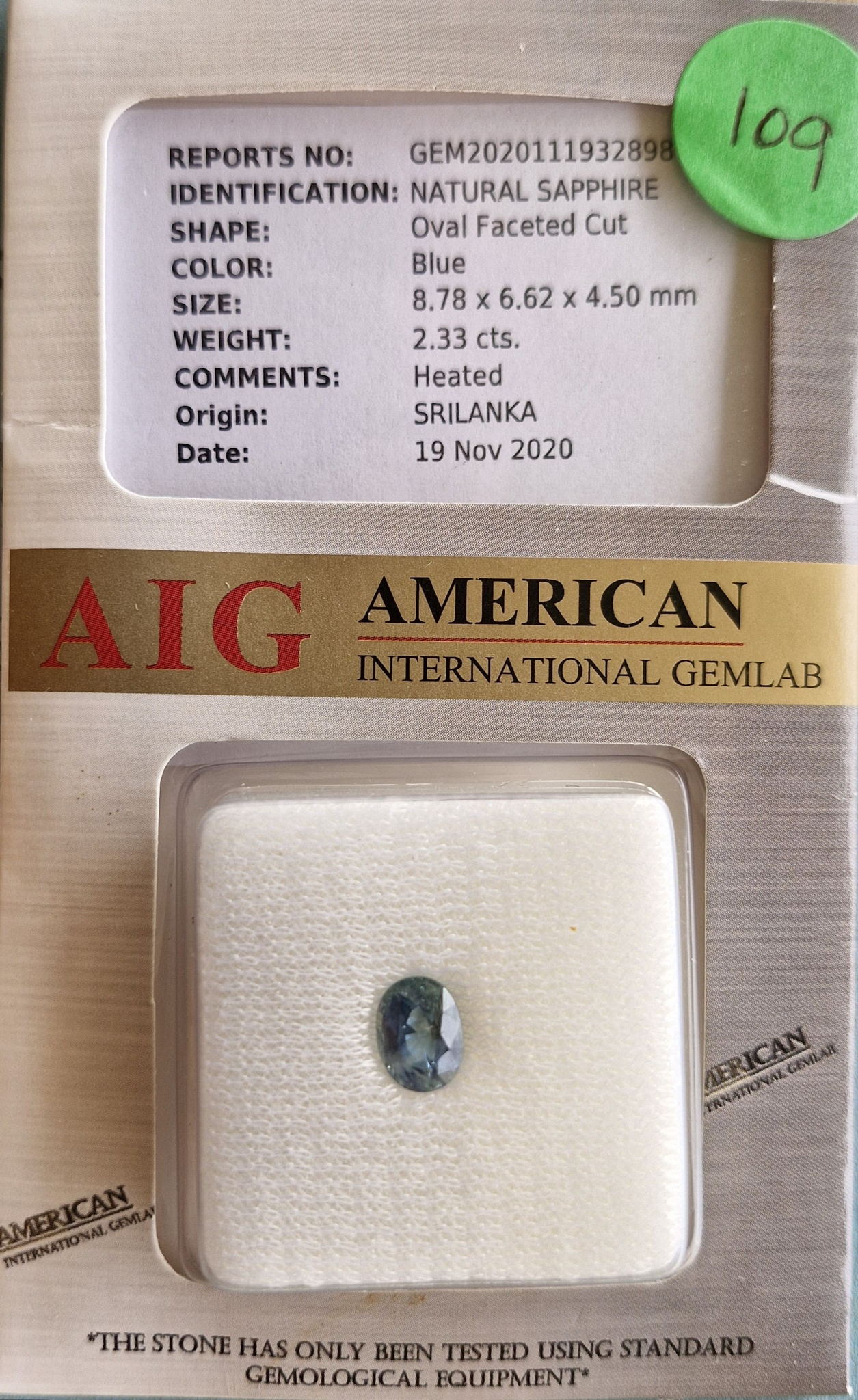 Natural Sapphire Loose Gemstone