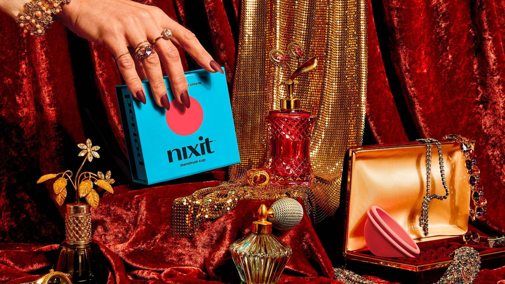 Featured image for Nixit Normalizes Menstrual Cups In Bold Fashion