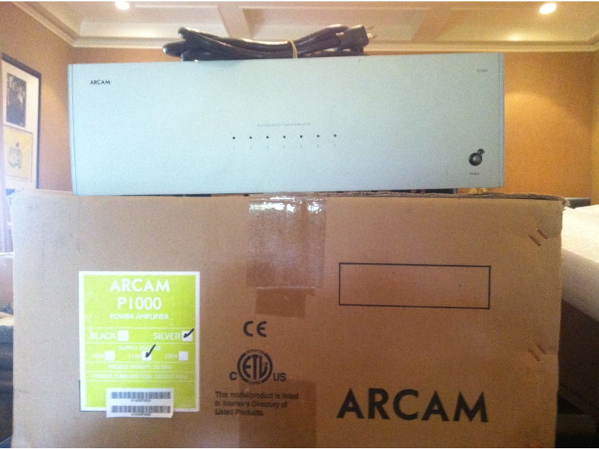 Arcam P-1000 7 CH 135W Power Amplifier