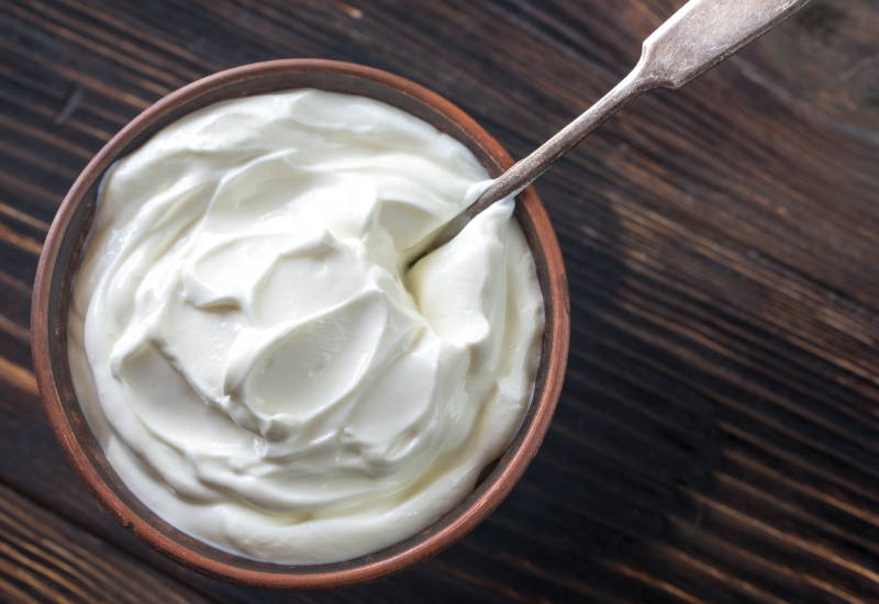 犬にヨーグルト