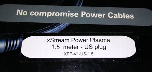PS Audio xStream Plasma Power Cord