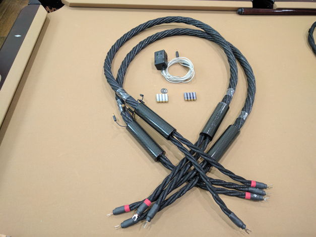 synergistic research  Galileo LE 8' speaker cables with...