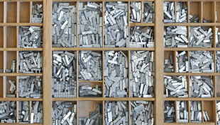 stiftung werkstattmuseum für druckkunst leipzig stanz stempel sortiement