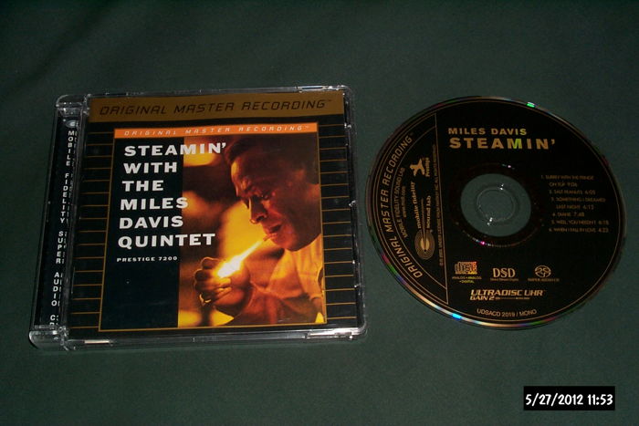 Miles Davis Quintet - Steamin' mfsl sacd hybrid nm