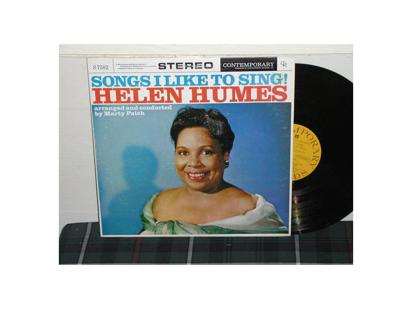Helen Humes - Songs I Like To Sing (pics) Contemporary S7580 stereo