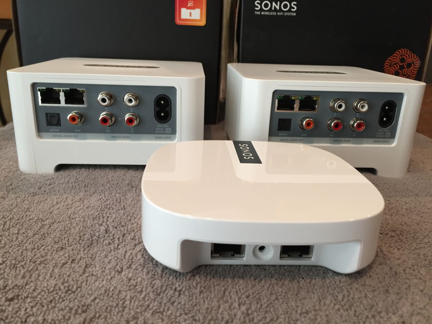 Sonos Connect & Bridge (Two Connects and one Boost)