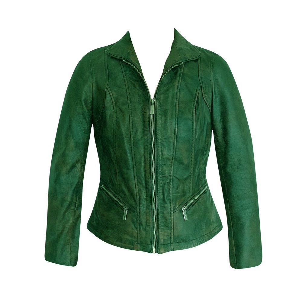 BRITANY - Green LEATHER - Image 4
