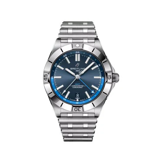 Chronomat 40 GMT Stainless Steel / Blue / Sylt
