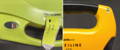 The Zoll AED Plus and Defibtech Lifeline AED machines close up showing their maintenance indicators