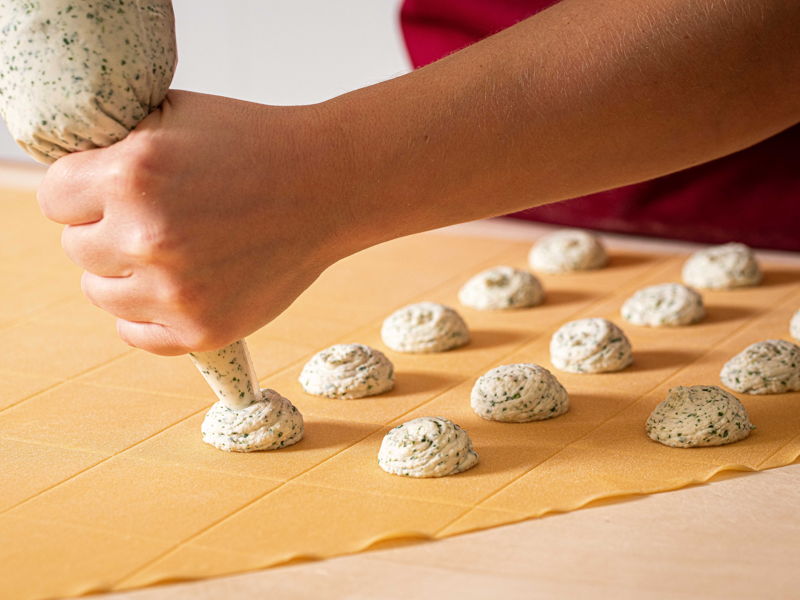 Experiencias gastronómicas Bolonia: Bolonia: Pasta Fresca en Vivo & Degustación