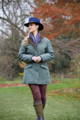 Ladies field jacket with country outfit
