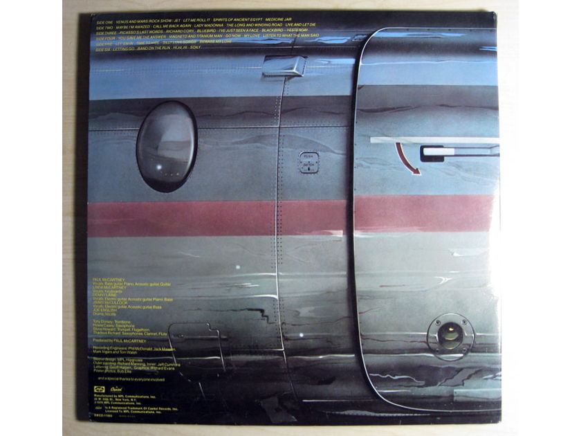 Wings - Wings Over America  -  Jacksonville Pressing 1976  Capitol Records SWCO-11593