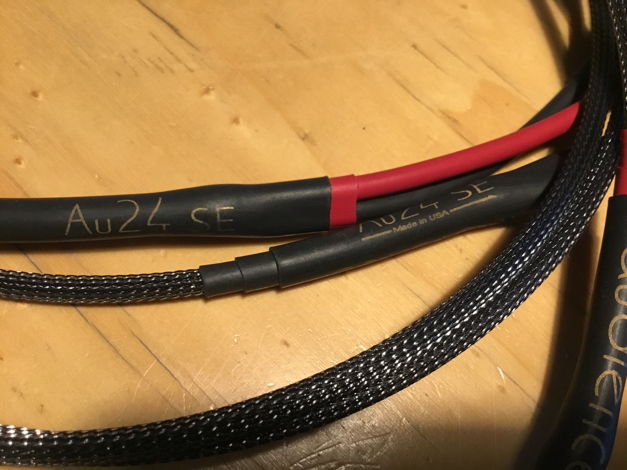 Audience Au24 SE Speaker cable 1.5m spade to spade