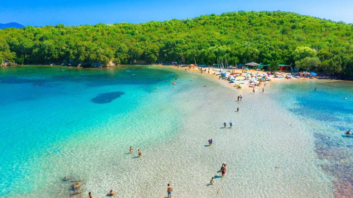 The nearby island of Paxos is easily accessible from Syvota, offering visitors an opportunity to explore more of the Ionian Islands