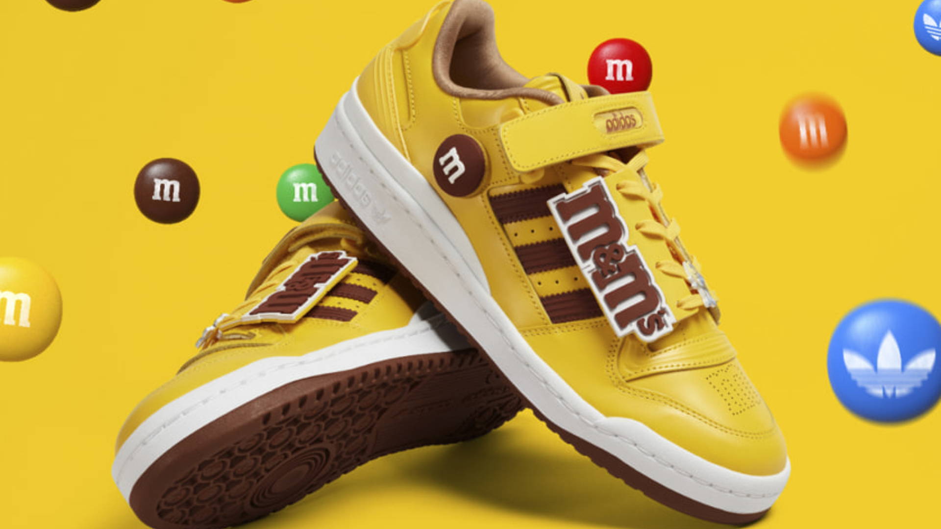 Featured image for M&M's And Adidas Create A Tasteful Sneaker Collaboration
