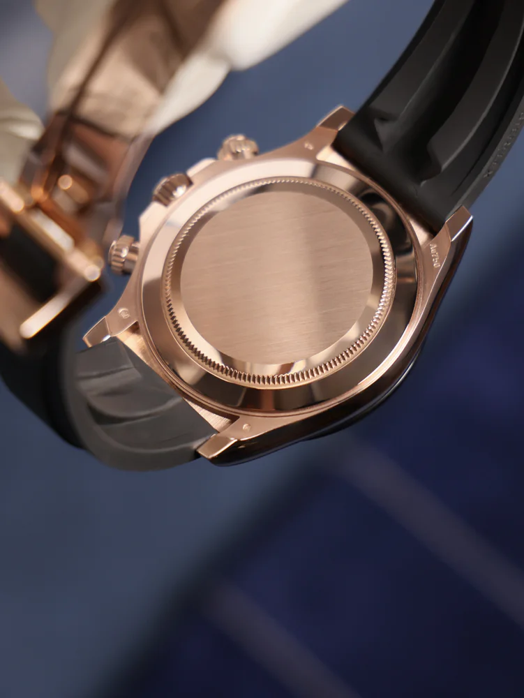 Bright Black and Sundust Dial Oysterflex, image 7