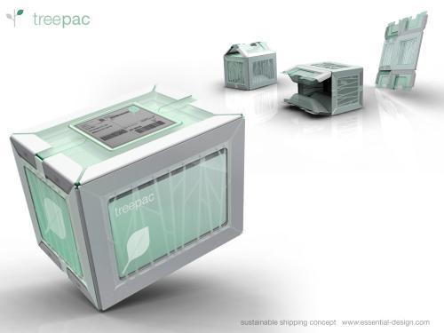 Concept Packaging from Essential Design: Treepac