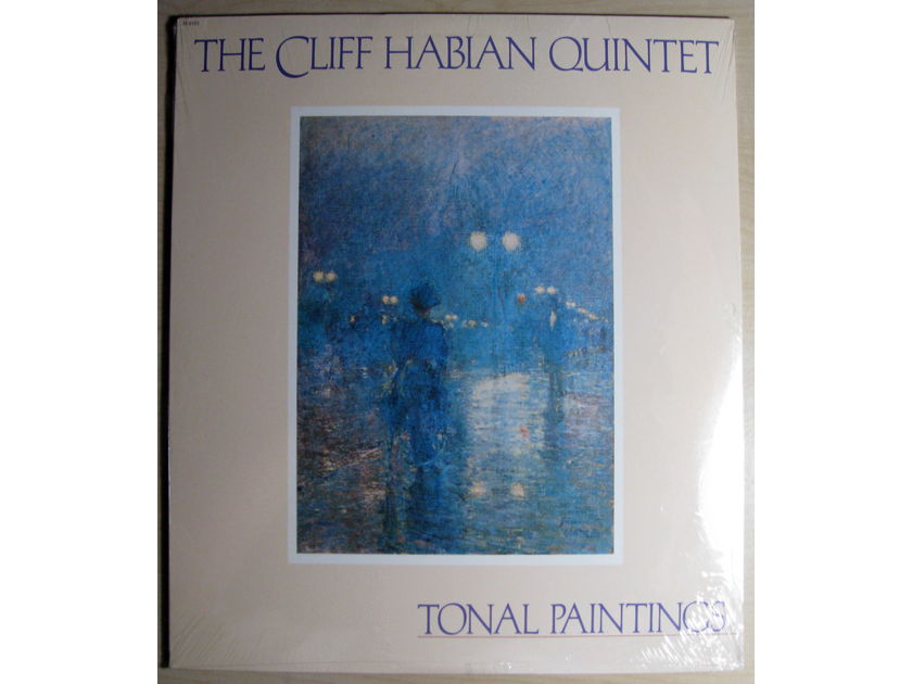 The Cliff Habian Quintet - Tonal Paintings  -  SEALED 1988 Milestone Records ‎M-9161