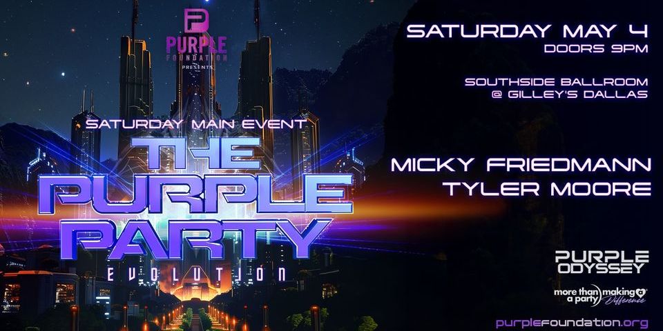 THE PURPLE PARTY | Saturday Main Event | PPW24 promotional image