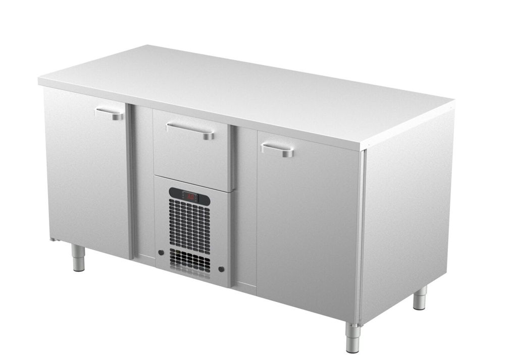 Coolpart PK-1621 Bagerikylbänk (rostfritt 400x600mm)