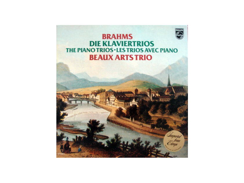 Philips / BEAUX ARTS TRIO, - Brahms Piano Trios, MINT, 2LP Box Set!