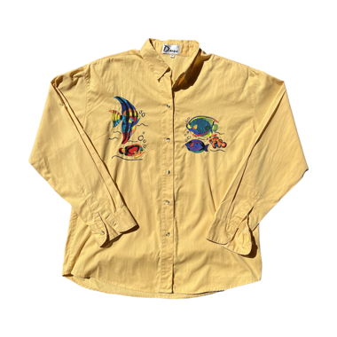 Vintage Embroided Shirt - M/L