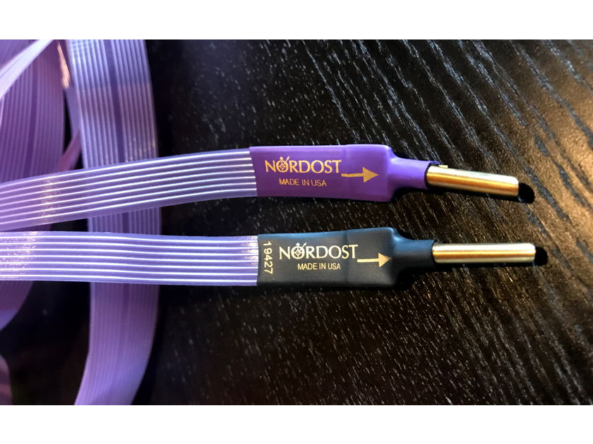 Nordost Purple Flare (Leif Series) LONG Speaker Cables 10M