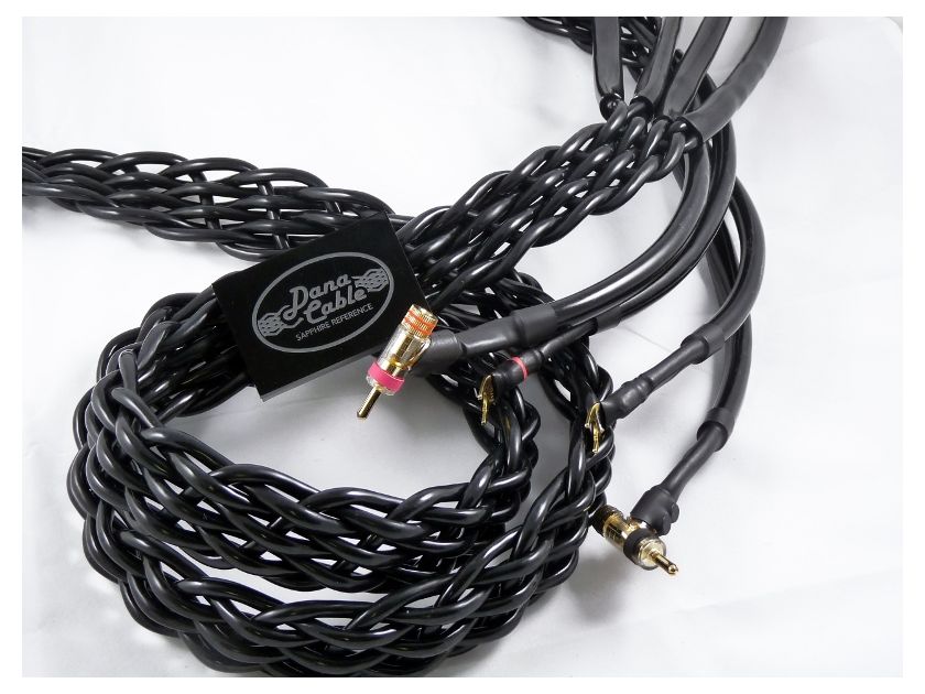 DanaCable Sapphire Reference 2M Speaker Cable--Full Spectrum Sound