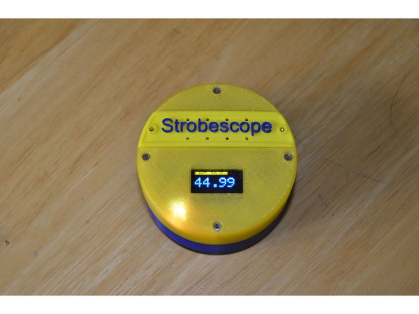 ARLO Audio Spin Cat Yellow Turntable Strobescope