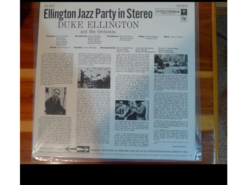 Duke Ellington - Jazz Party CS-8127 Classic Records original reissue 180G 1990's Sealed