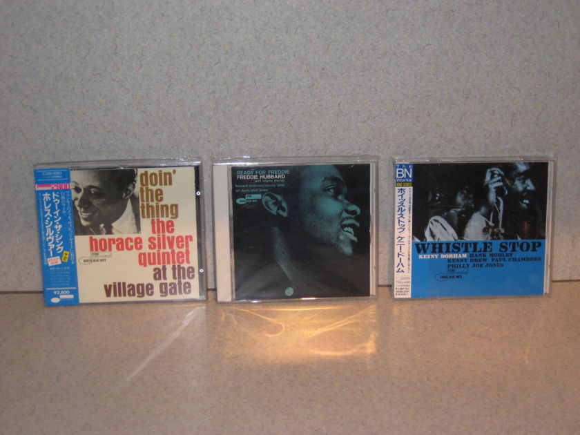 Great Blue Note - Japanese Import Audiophile CDs "Great Titles"