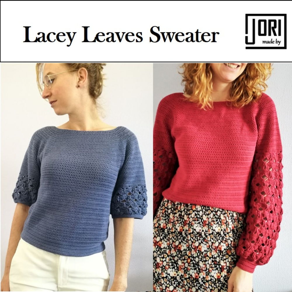 Lacey Leaves Sweater